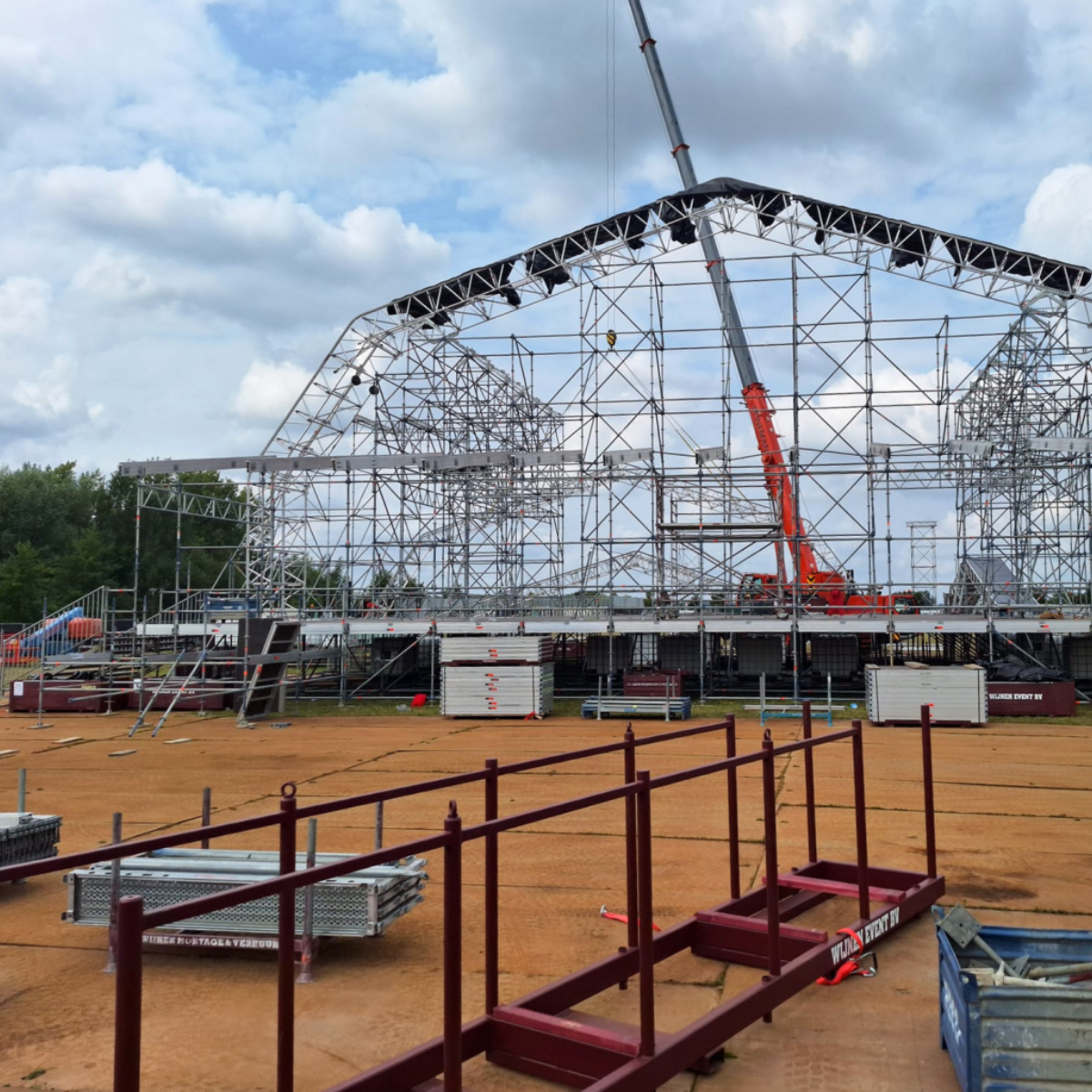Opbouw evenementen & festivals