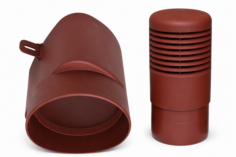 Ross T177-160 ventilatieschacht Ø160 mm voor kruipruimteventilatie, kelderventilatie en afzuigkap afvoer