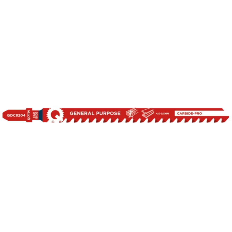 Decoupeerzaagblad Alleskunner, Hout met spijkers, Staal tot 9,5mm, CARB, 5/7tpi - 130mm, 50x longer life