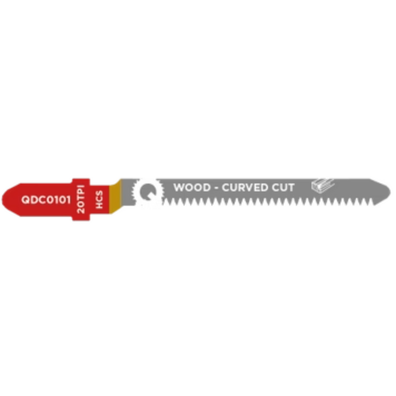 Decoupeerzaagblad Hout, Constructiehout, HCS, Curved Cut, 20tpi - 76mm