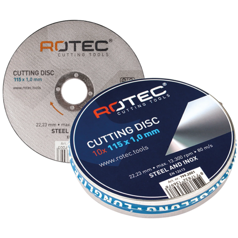 Doorslijpschijf t.b.v. Staal en RVS 1,0mm dik