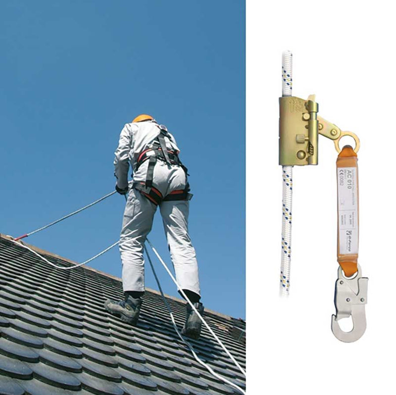 ELLERsafe AC010 lijnklem met valdemper 14mm
