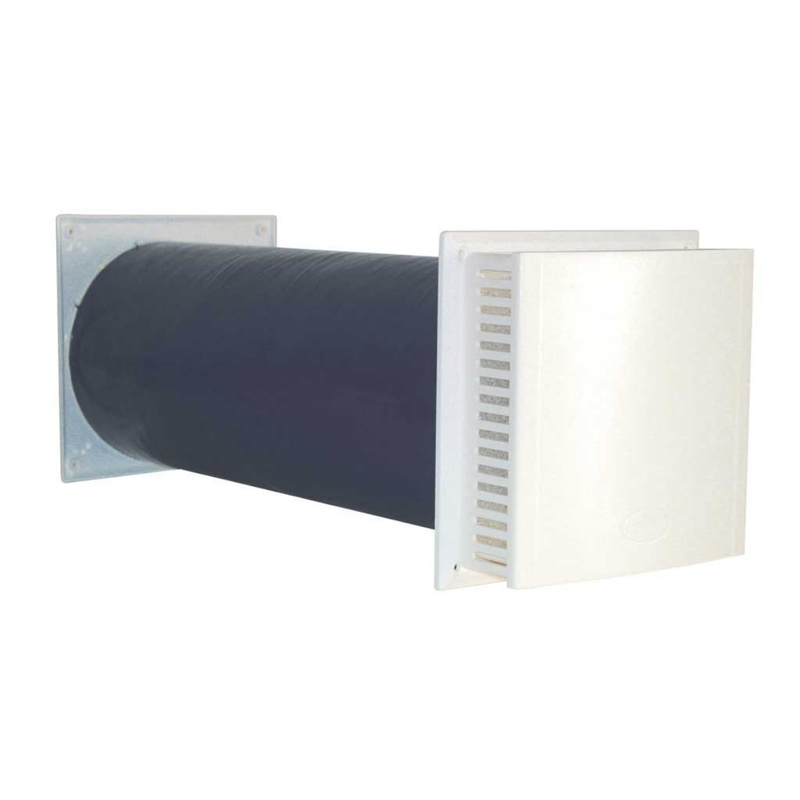 Fresh 90dB muurdoorvoerset compleet
