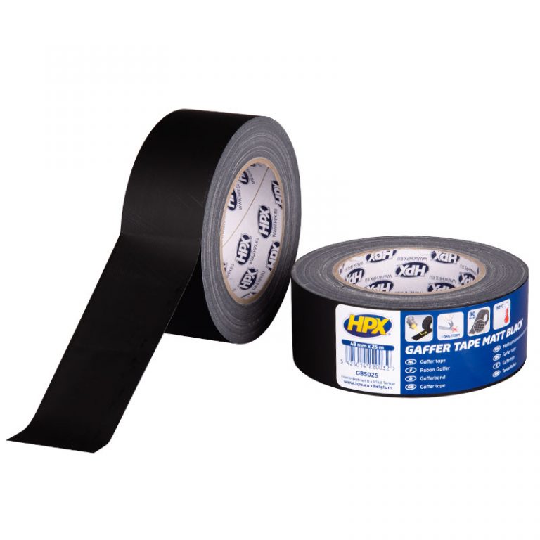 Gaffer tape matzwart