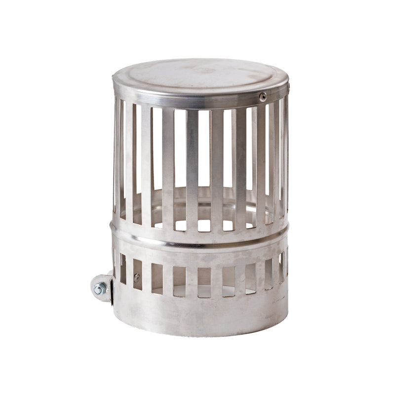 Kraaienkap aluminium ø120mm