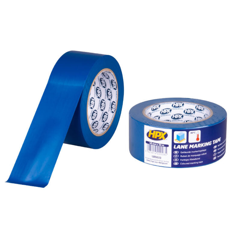 Zelfklevende markeringstape zwart 48mm x 33m