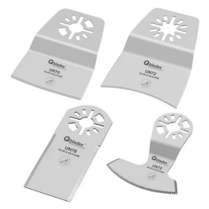 Messenset RVS voor kit en lijm 4-delig UN94 SET 4ST