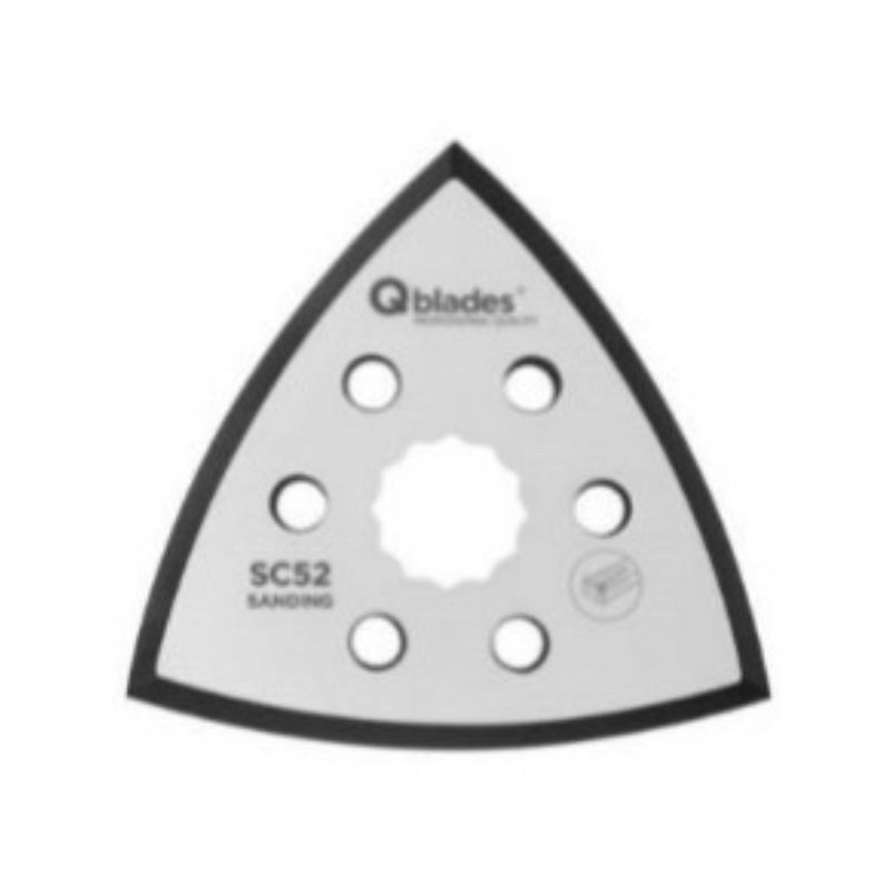 Schuurzool driehoekig geperforeerd 93mm SC52-2ST