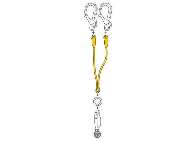 Petzl leeflijn JANE-Y
