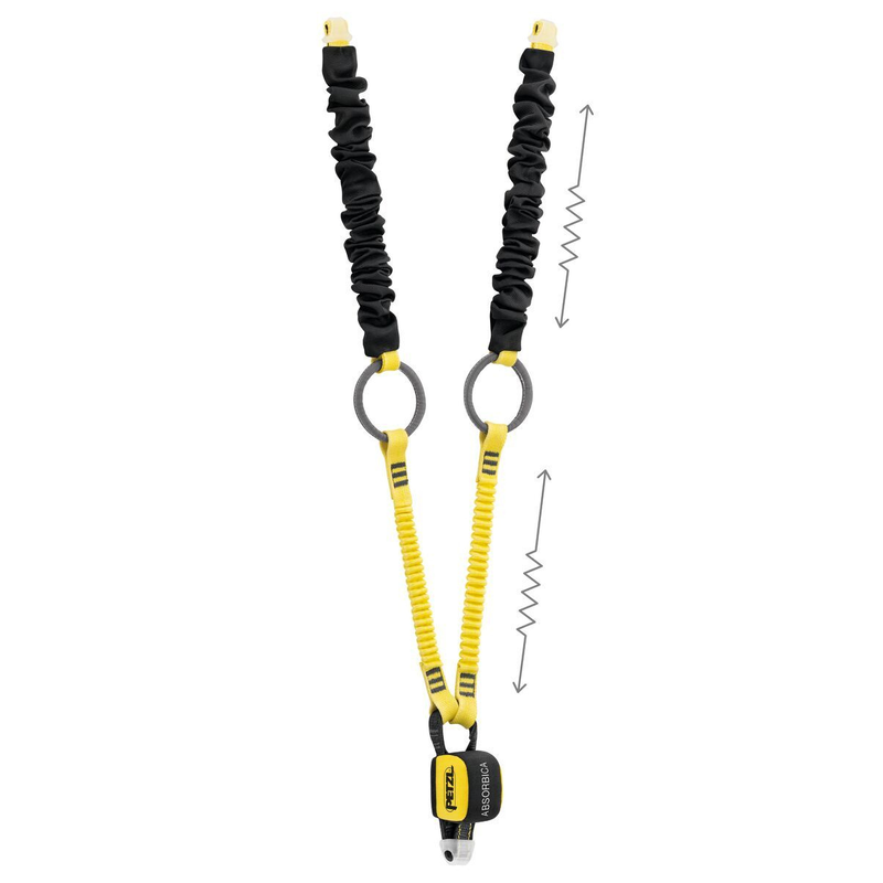 Petzl ABSORBICA vanglijn TIE-BACK 150cm