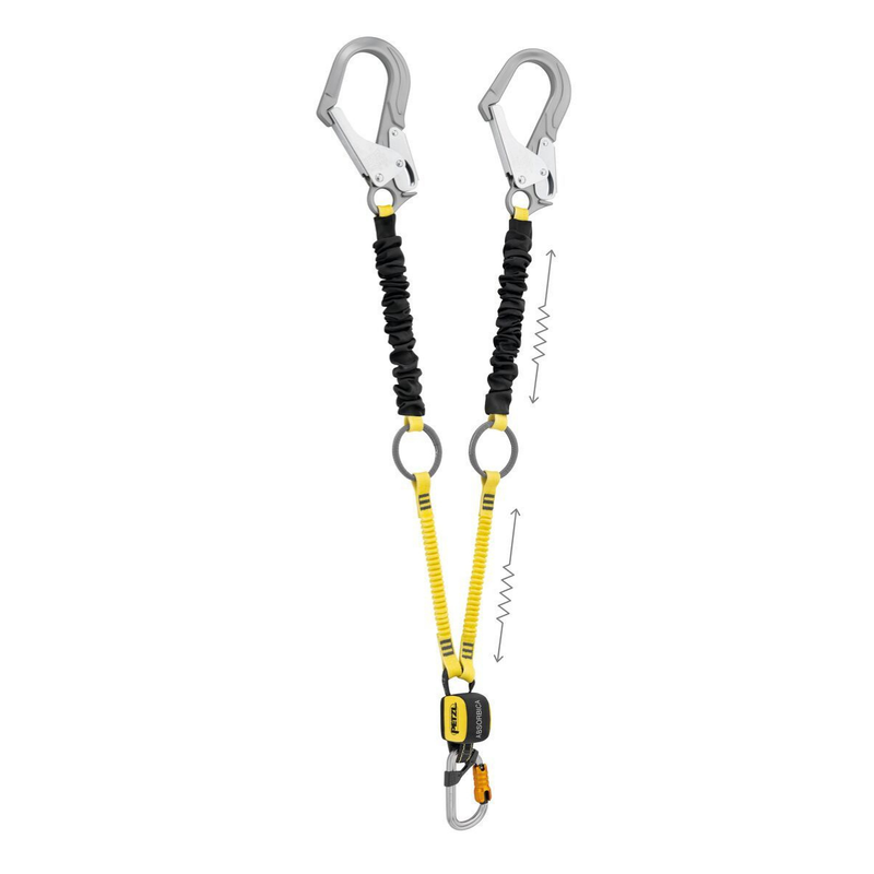 Petzl ABSORBICA vanglijn TIE-BACK MGO 150cm