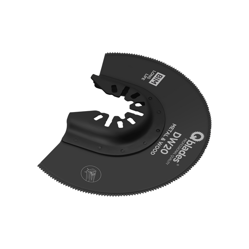 Segment Multi Zaagblad BIM 20tpi 88mm DW20