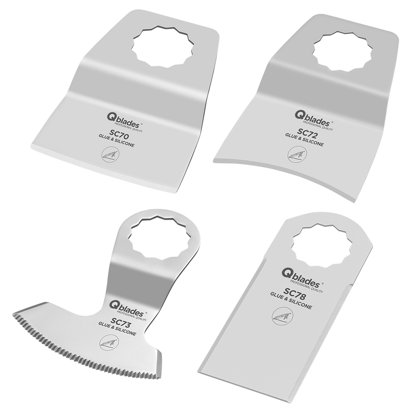 Messenset RVS voor kit en lijm 4-delig SC94 4ST