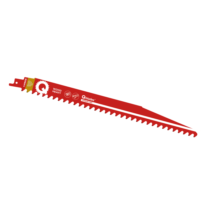 Reciprozaagblad Hout, Hardhout, CARB, 3tpi - 304mm, 50x longer life