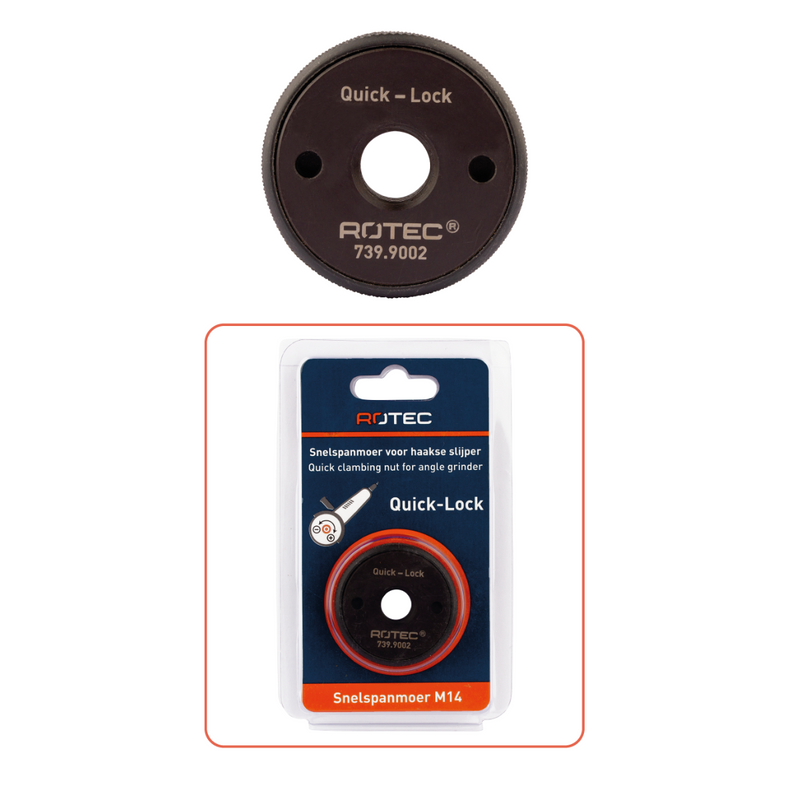 Quick-Lock snelspanmoer