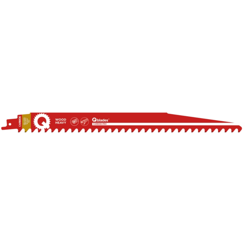 Reciprozaagblad Hout, Hardhout, CARB, 3tpi - 304mm, 50x longer life