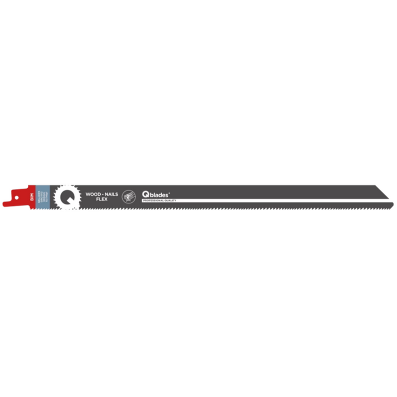 Reciprozaagblad Hout met spijkers, Flexibel, BIM, 10/14tpi - 304mm