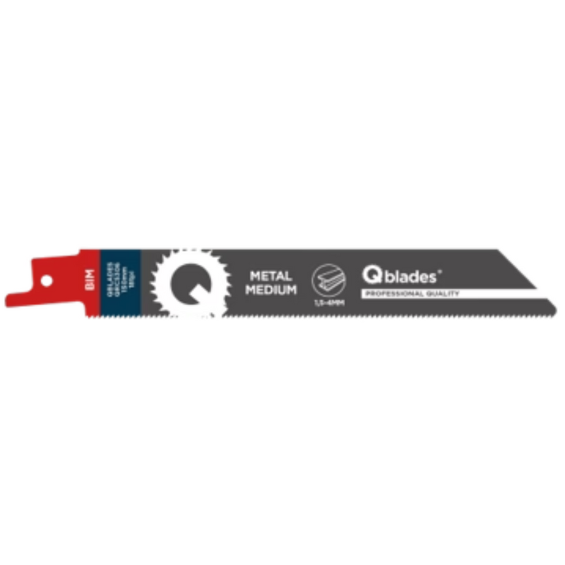 Reciprozaagblad Medium Metaal, Staal tot 4mm, BIM, 18tpi - 150mm