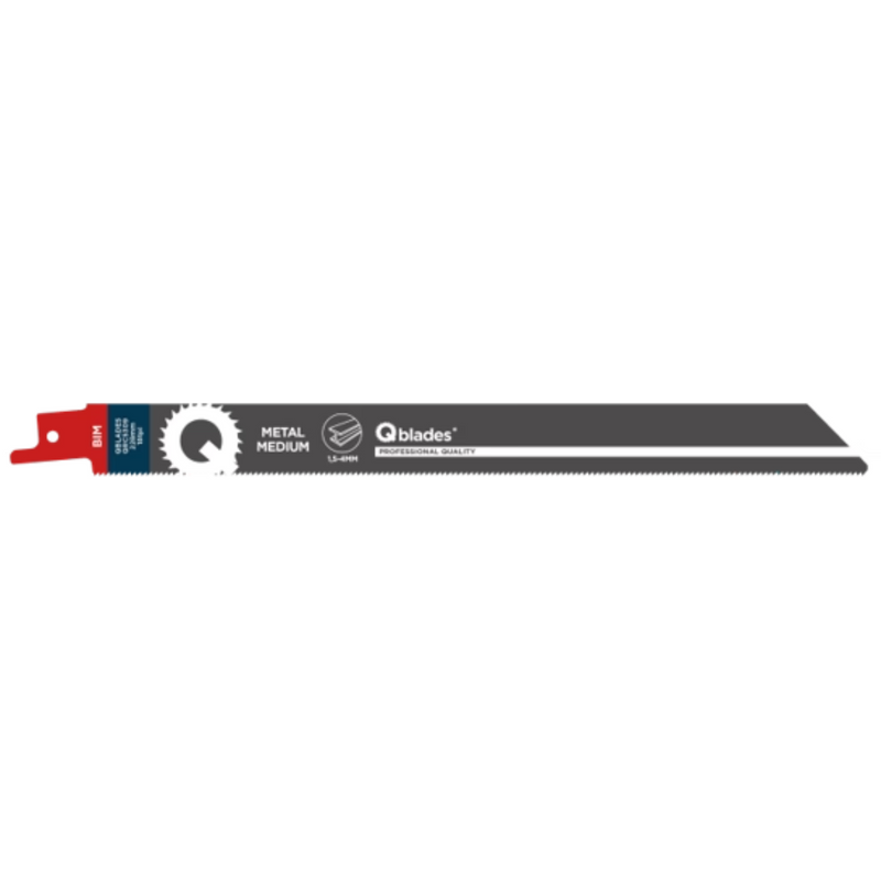 Reciprozaagblad Medium Metaal, Staal tot 4mm, BIM, 18tpi - 228mm