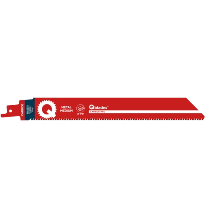 Reciprozaagblad Medium Metaal, Staal tot 8mm, CARB, 10tpi - 228mm, 50x longer life
