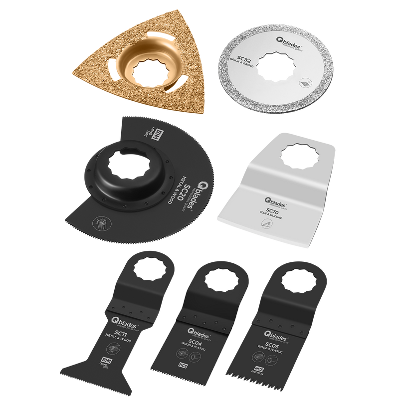 Accessoiresset assorti 7-delig SC91 7ST