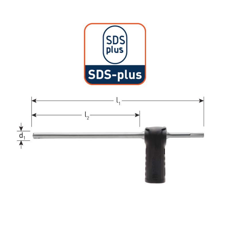 Steenboor met Stofafzuiging, SDS en SDS-max aansluiting