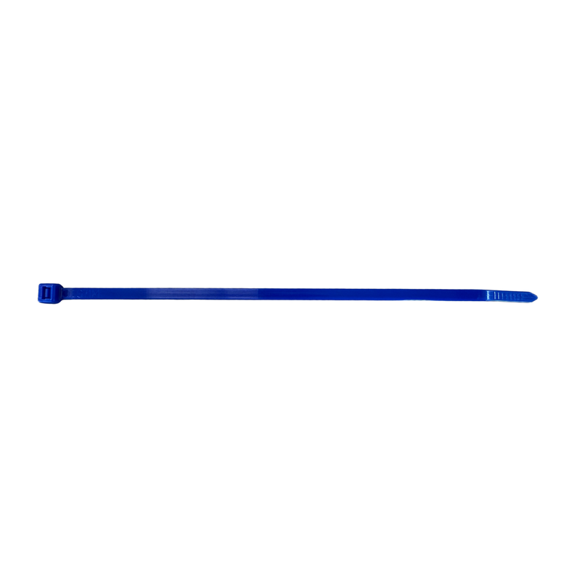 Kabelbinders Ty-rips blauw 200x4,8mm 100 stuks