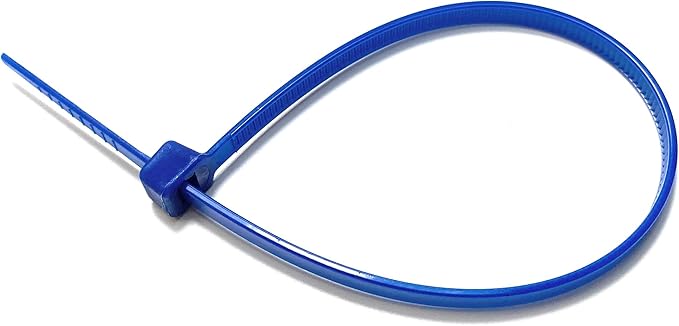 Kabelbinders Ty-rips blauw 200x4,8mm 100 stuks