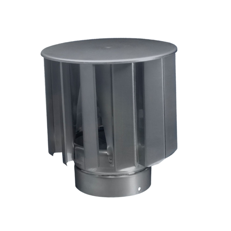 VT Ventinox RVS windgedreven ventilator