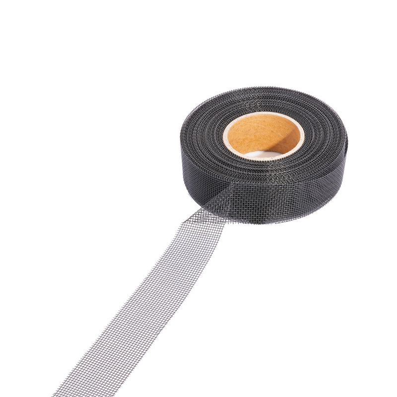 Ventilatieband RVS zwart 30 meter