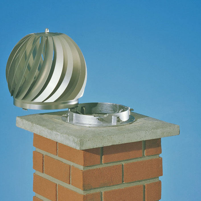 Aspirotor windgedreven ventilator