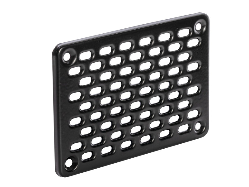 GevelFix RVS Voorzetrooster 140x100 mm – Renovatierooster Gevelventilatie