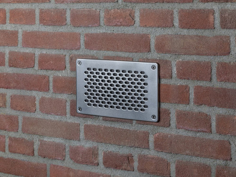 Voorzetrooster GevelFix-XL RVS 25x15cm