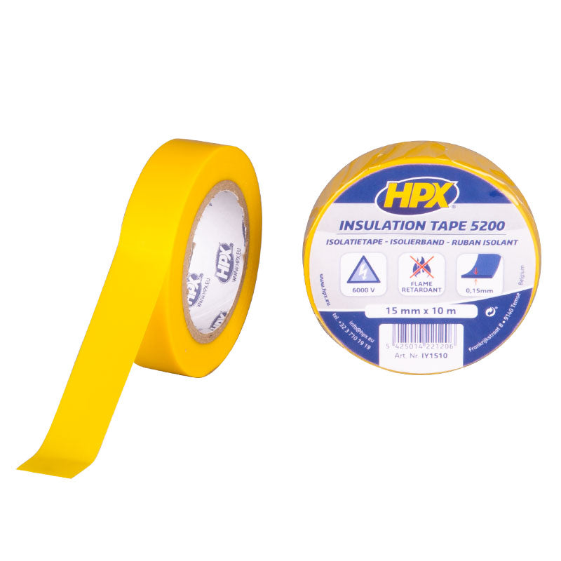 PVC isolatietape 15mm x 10m