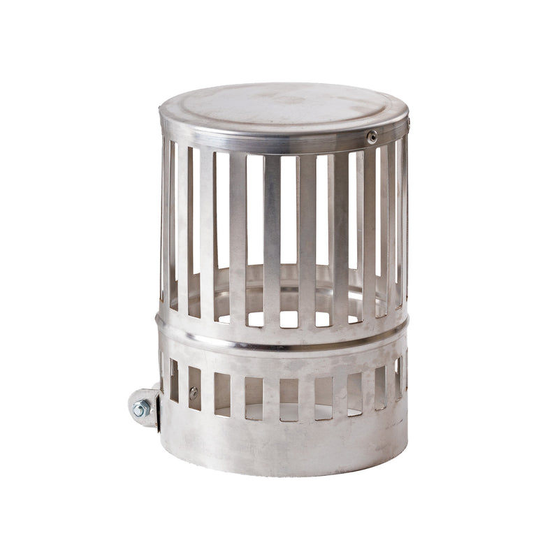 Kraaienkap aluminium ø120mm