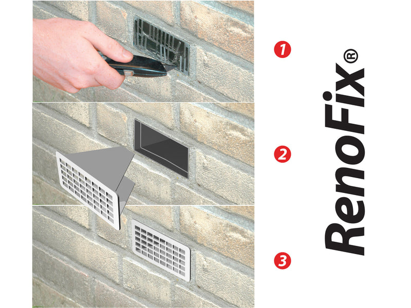 RenoFix renovatierooster 10,5x5cm
