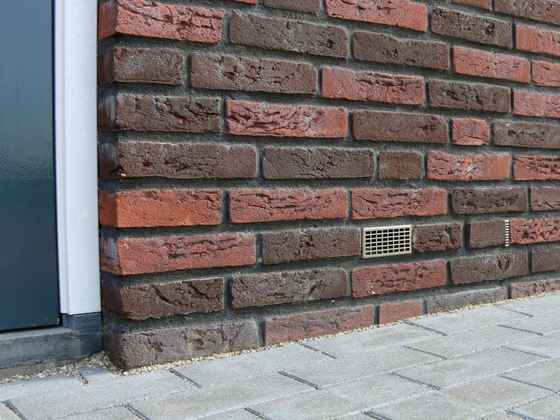 T172 RVS bakje compleet met FlexVent-HV vloerkoker