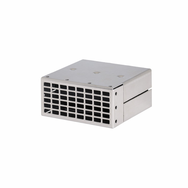 RVS inmetselbakje voor ventilatie