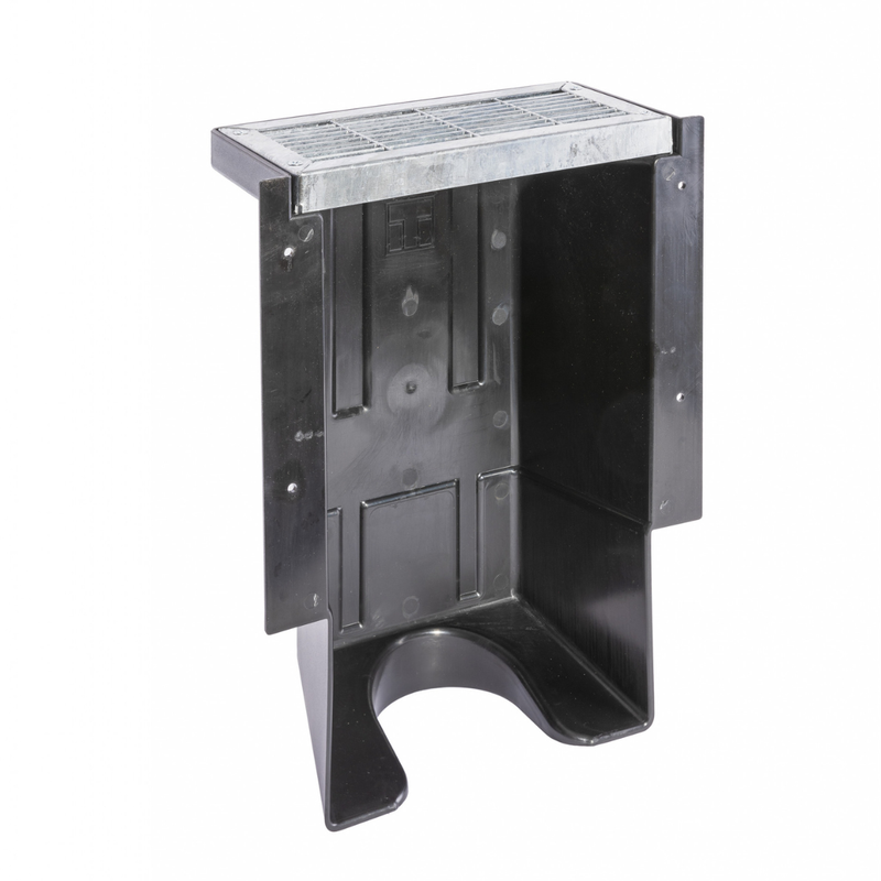 Koekoek T175 met verzinkt stalen rooster