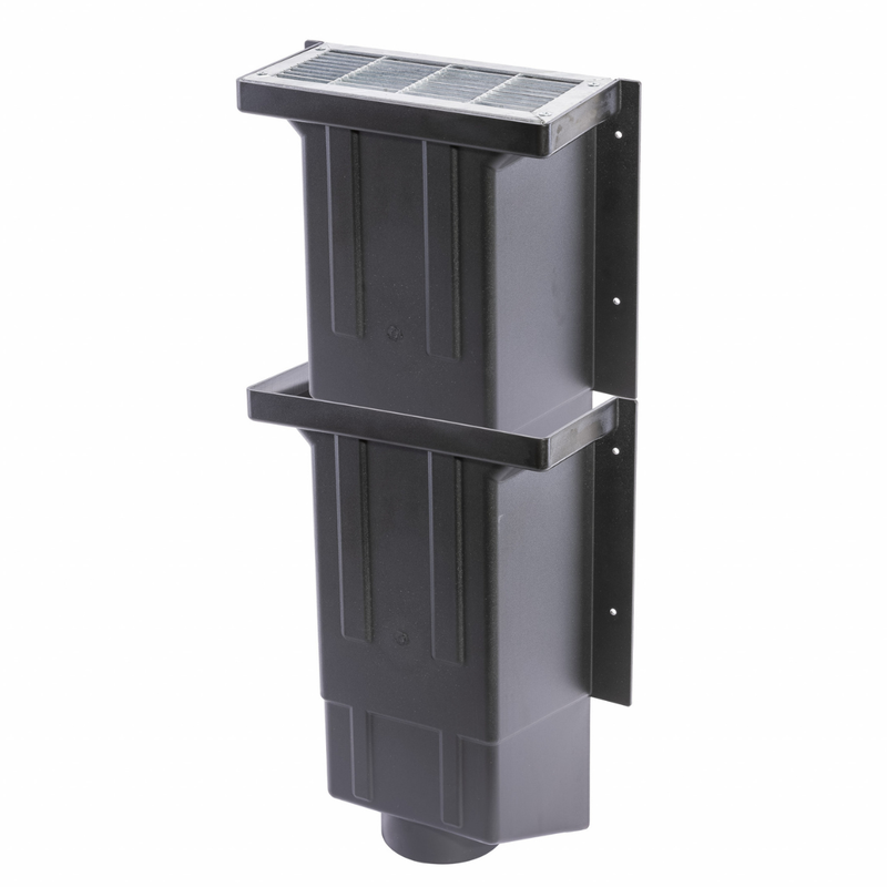 Koekoek T175 met verzinkt stalen rooster