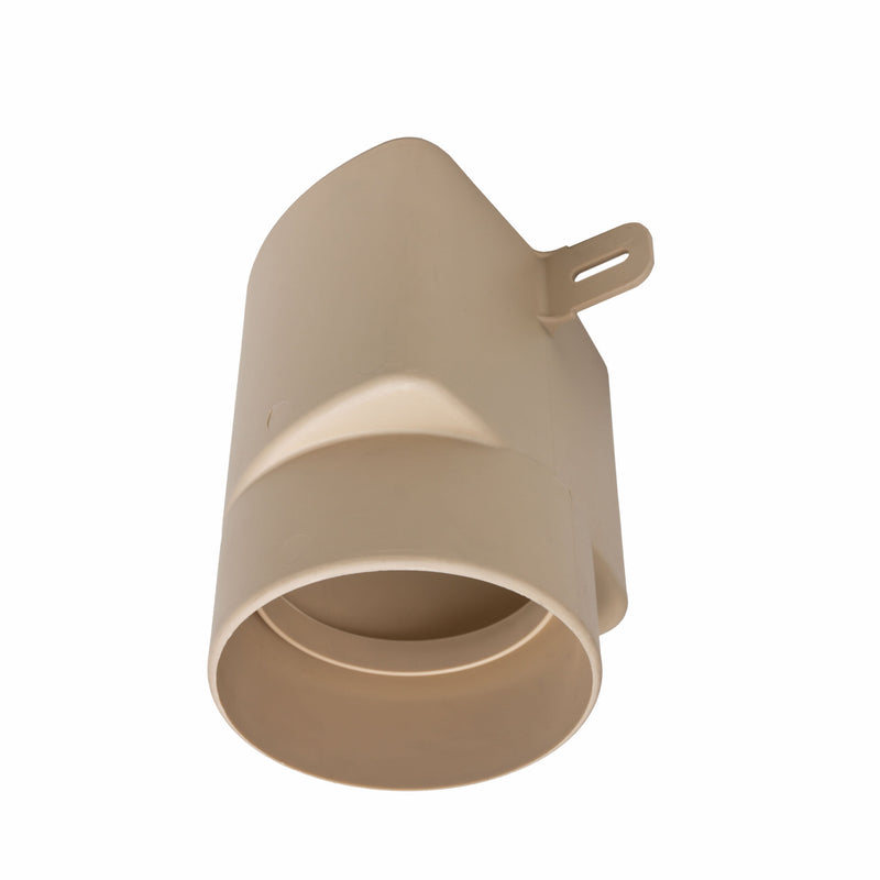 T177-125 Ross ventilatieschacht Ø125 mm voor kruipruimteventilatie, kelderventilatie en afzuigkap afvoer