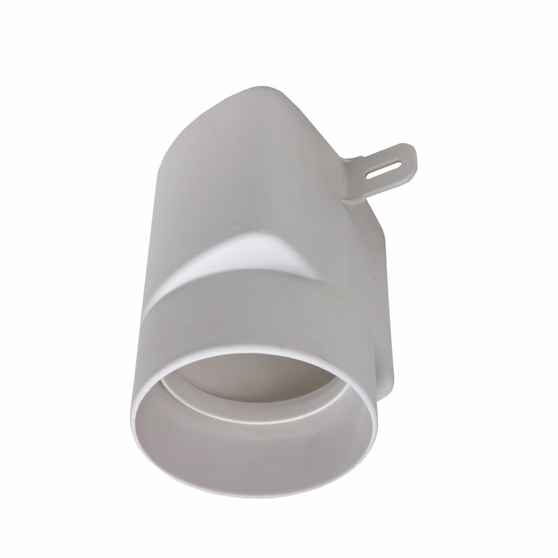 T177-125 Ross ventilatieschacht Ø125 mm voor kruipruimteventilatie, kelderventilatie en afzuigkap afvoer