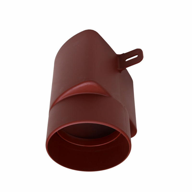 T177-125 Ross ventilatieschacht Ø125 mm voor kruipruimteventilatie, kelderventilatie en afzuigkap afvoer