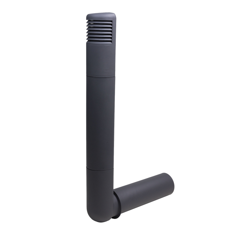 T177-125 Ross ventilatieschacht Ø125 mm voor kruipruimteventilatie, kelderventilatie en afzuigkap afvoer