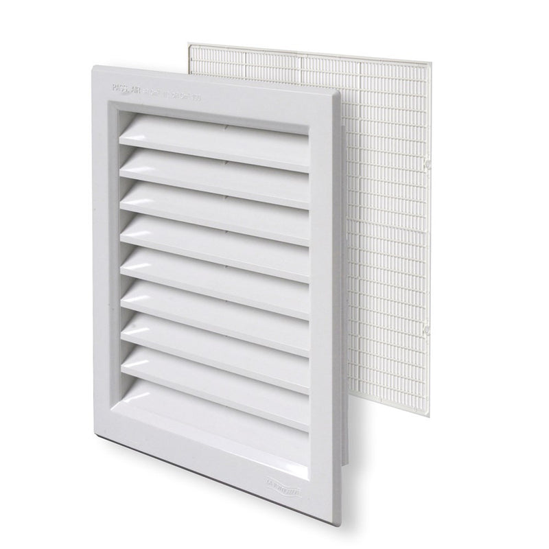 ABS inbouwrooster met flens