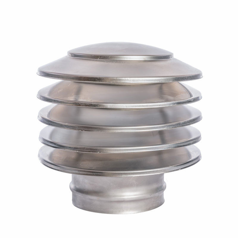 TilVent RVS losse kap