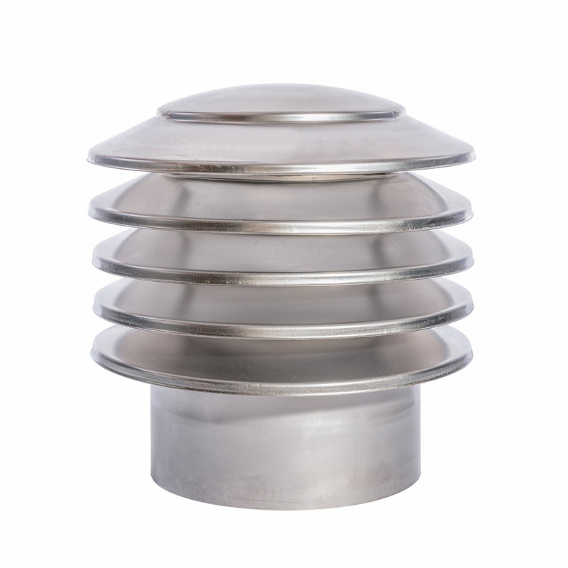 TilVent RVS losse kap