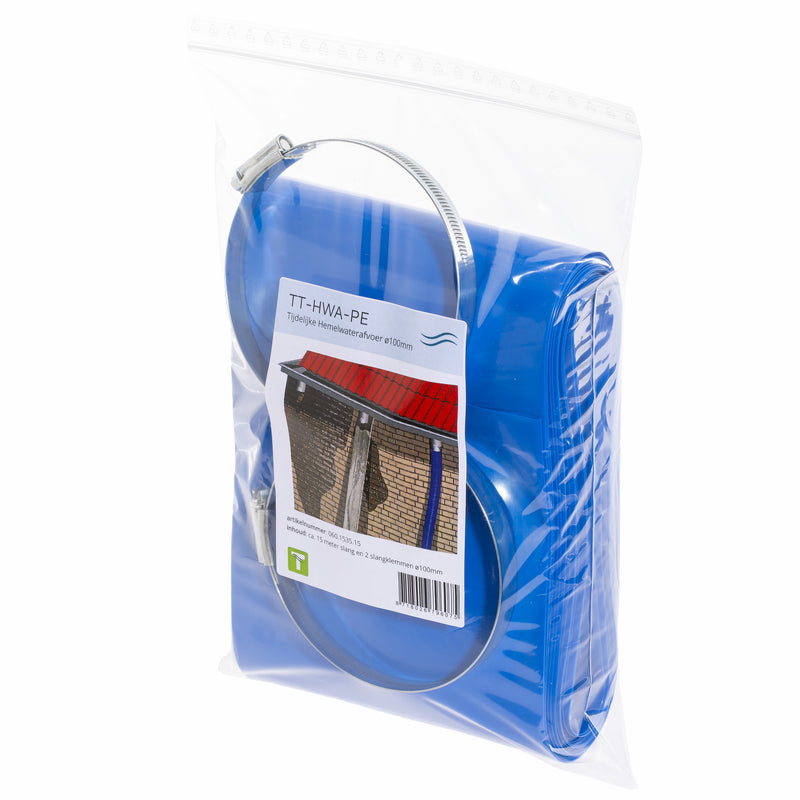 Tijdelijke hemelwater afvoer TT-HWA-PE flexibele slang