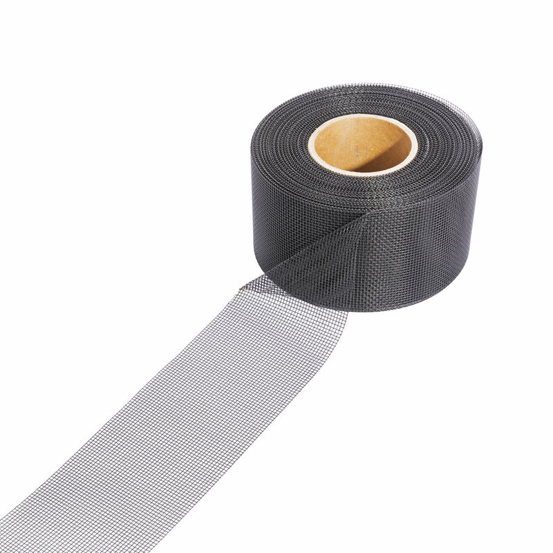 Ventilatieband RVS zwart 30 meter