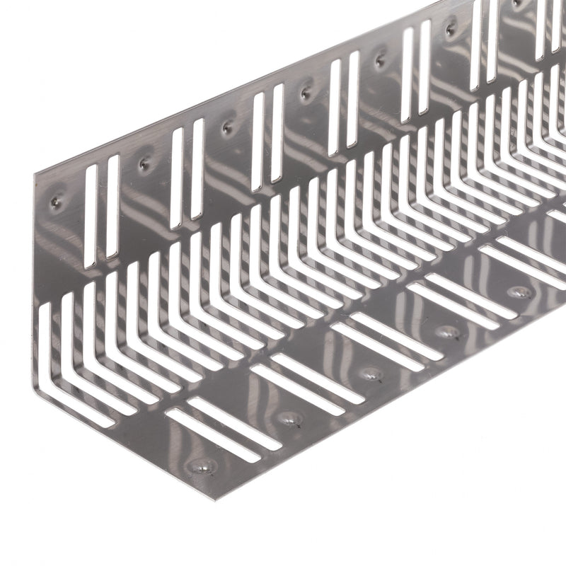 VentiStrip RVS ventilatieprofiel RVS-304 1 meter